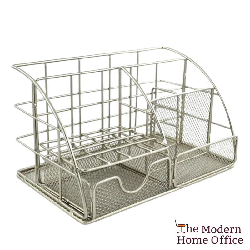 Rose Gold Desktop Storage Box. Designed to blend style with functionality, provides a chic solution for storing and organizing office supplies, stationery, and small accessories. Sleek rose gold finish adds a touch of elegance to any desk or tabletop, a stylish addition to your workspace decor.Stylish Design,Ample Storage Space,Versatile Storage,Durable Construction, Compact Size,Portable and Lightweight.-The Modern Home Office