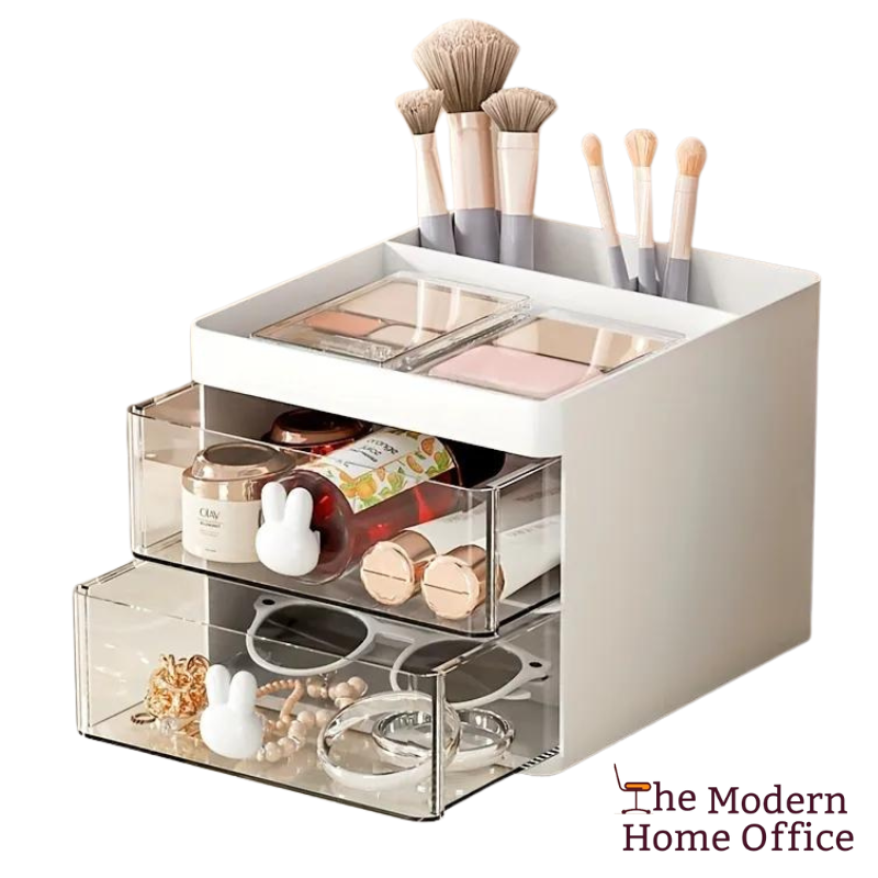 Drawer Style Pen Holder, perfect solution for keeping your desk clutter-free while ensuring your pens are always within reach. Crafted from durable materials and featuring a sleek design, this pen holder effortlessly fits into most standard desk drawers. With multiple compartments of varying sizes, it accommodates pens, pencils, markers, and even small office supplies like paper clips or sticky notes.-The Modern Home Office