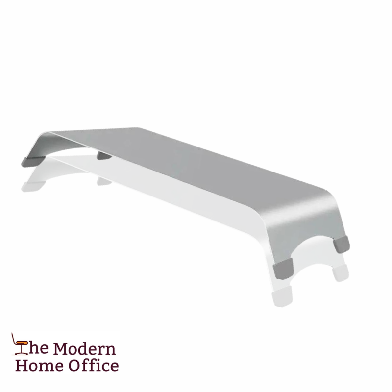 Experience ergonomic comfort and enhanced productivity with our Aluminum Universal Monitor Stand Holder. Designed to elevate your monitor to eye level, this sleek and sturdy stand provides a stylish and functional solution for optimizing your workspace. Compatible with most monitors and laptops, its universal design ensures versatility and convenience, while its durable aluminum construction offers stability and durability. -The Modern Home Office