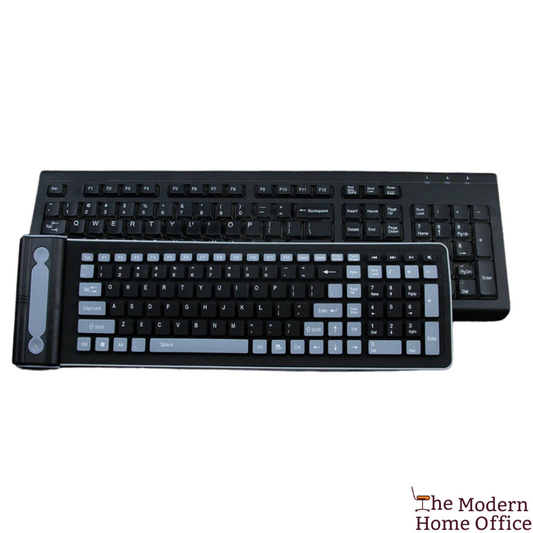 Flexible Waterproof Wireless Slim Keyboard