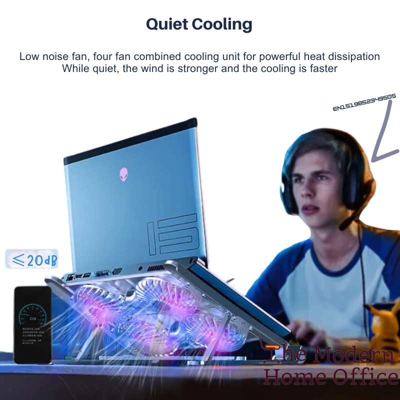 Stay cool and comfortable wherever you are with the Adjustable Folding Aluminum Cooling Fan. This sleek and portable fan is designed for maximum convenience and efficiency, making it the perfect companion for home, office, or travel use. With its adjustable height, folding design, and powerful cooling capabilities, this fan ensures you stay refreshed in any setting. -The Modern Home Office