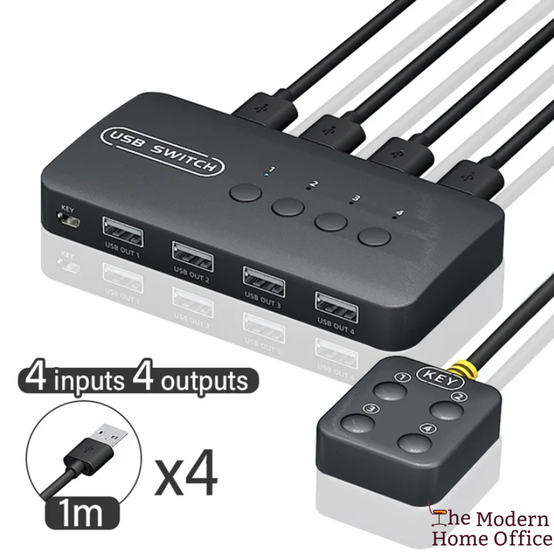 Switcher 2 Or 4 in 4 Out Adapter