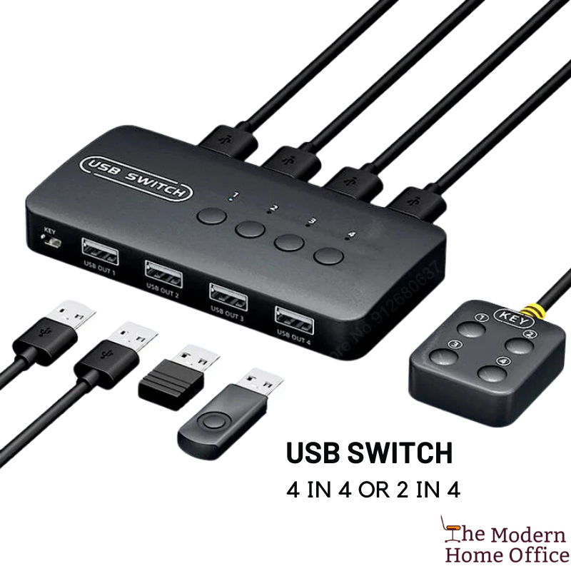 Switcher 2 Or 4 in 4 Out Adapter