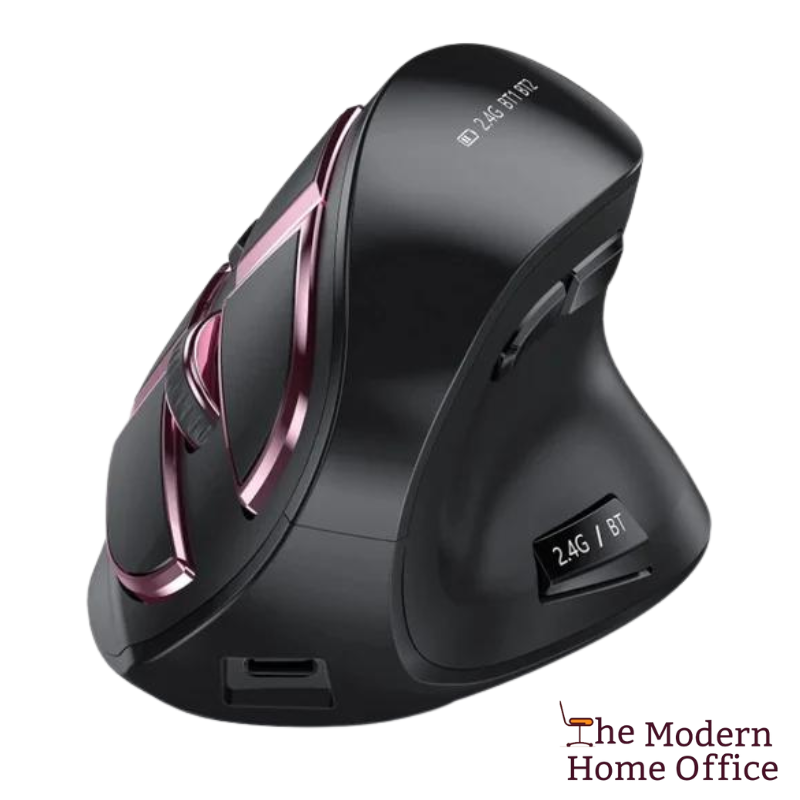 Dual Mode Silent Vertical Mouse