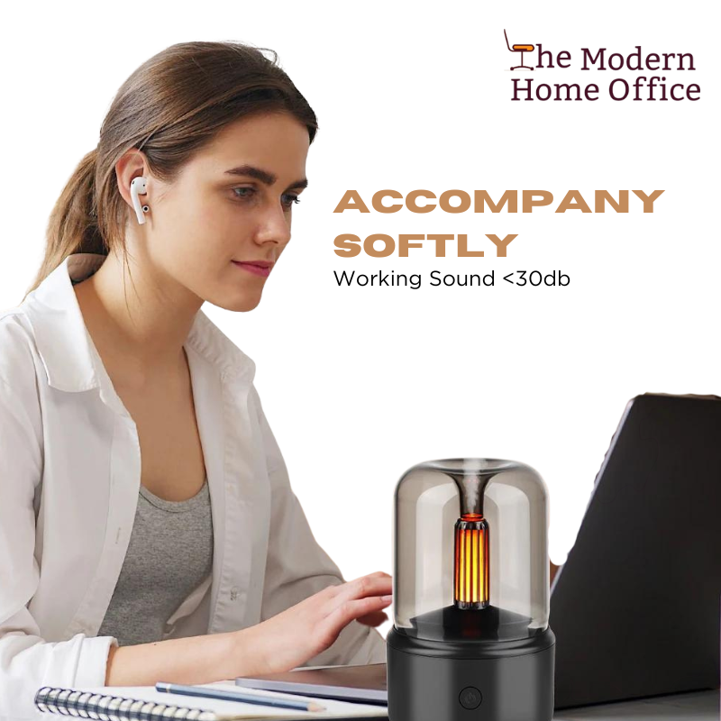 Flame Aroma Diffuser Ultrasonic Humidifier