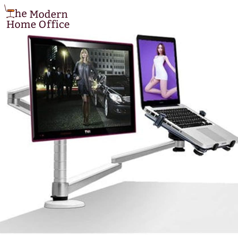 Full Motion Aluminum Monitor Stand Holder