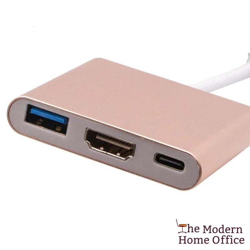 USB C HUB to HDMI-Compatible Adapter