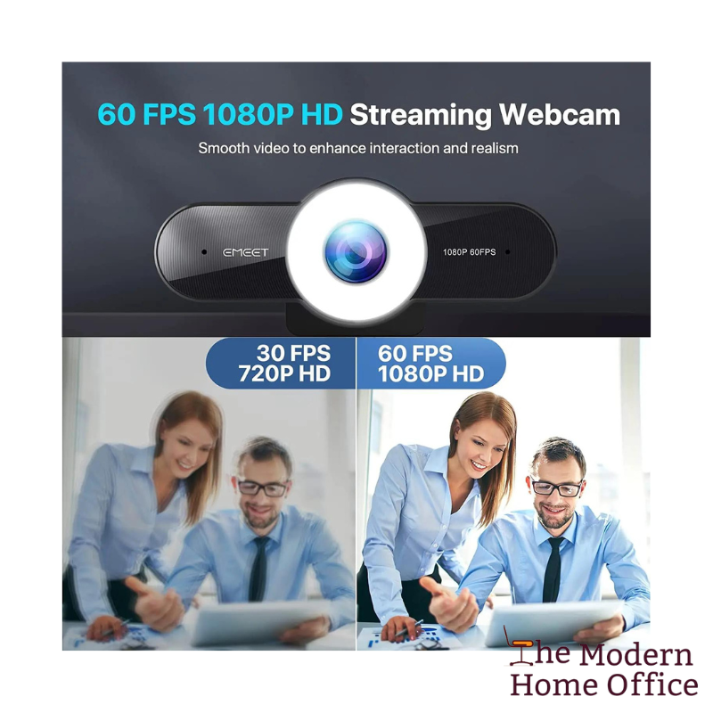 Webcam 1080P 60FPS Streaming Autofocus